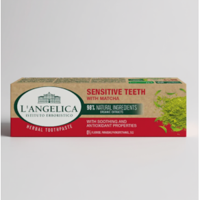 L`Angelica Matcha Dentífrico Dentes Sensíveis 75ml